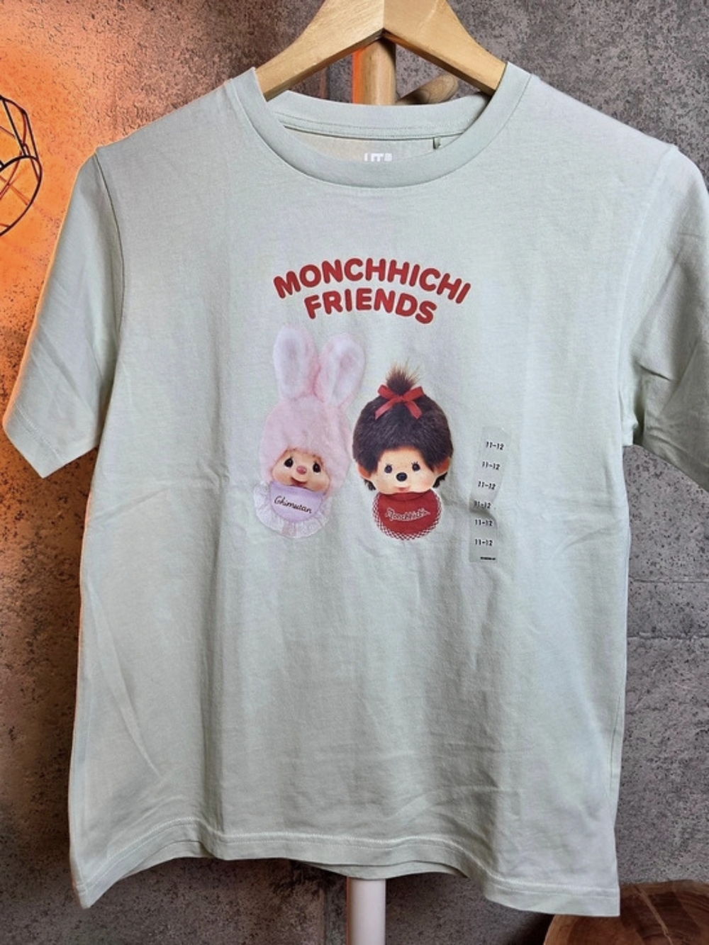 UNIQLO UT Monchhichi Friends Graphic T-Shirt | Girls 11–12 | NWT